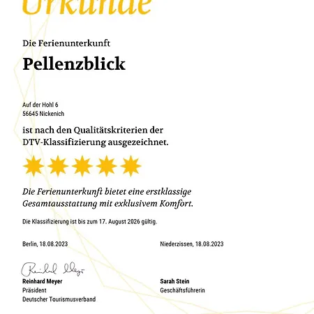 Apartamento Pellenzblick - Wohnen Auf Zeit -